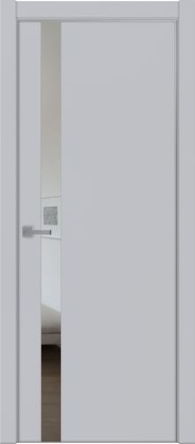 Межкомнатная дверь Uberture, модель 4104 ПДТОм (Зеркало Grey), Манхэттен